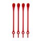HICKIES RED [ELASTIC LACING SYSTEM]