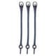 HICKIES NAVY/SILVER [ELASTIC LACING SYSTEM]