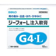 ジーフォーL注入軟膏 10個 [指定第2類医薬品 痔の薬]