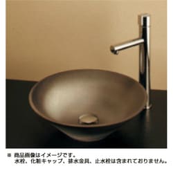 激安通販 【カクダイ KAKUDAI】カクダイ 493-037-D1 丸型手洗器/白窯肌