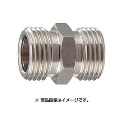 613-791-20 [フレキパイプ用平行ニップル ステンレス]