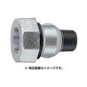 649-846-20W [3管兼用ジョイント オスアダプター 白]
