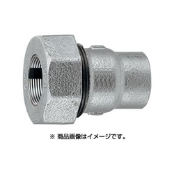 649-847-50W [3管兼用ジョイント メスアダプター 白]