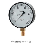 649-871-04H [汎用圧力計(Aタイプ) 3/8×75mm×0.5MPa]