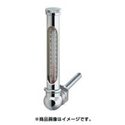 ガラス製温度計 アングル型 649-904-100
