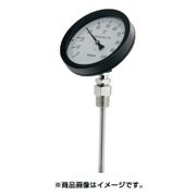 バイメタル製温度計 45度傾斜型 649-910-100B