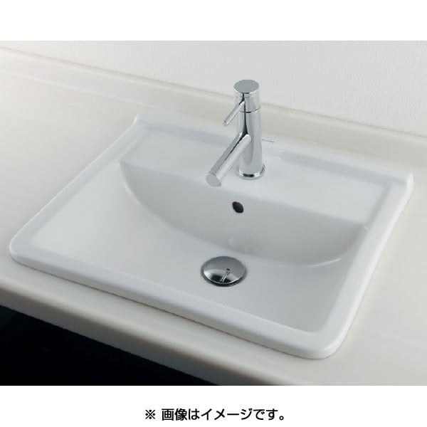 日本限定モデル】 角型洗面器 1ホール 品番