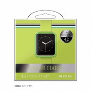 LP-AW42HGCGR [Apple Watch 42mm用 ハードケース 「CLEAR HARD」 クリアグリーン]