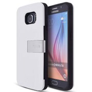 Galaxy S6用 RECTOスタンド付き携帯ケース ホワイト VT-69209-WH