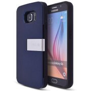 Galaxy S6用 RECTOスタンド付き携帯ケース ネイビー VT-69212-NV