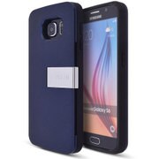 Galaxy S6 edge用 RECTOスタンド付き携帯ケース ネイビー VT-69217-NV
