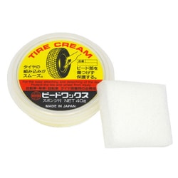 ビートワックス 40g タイヤ組み込み用 スポンジ付き W-109