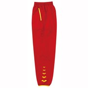 ARN0301P RED O [ウィンドアップパンツ O レッド×イエロー]