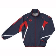 ARN2300 NVY L [ウインドアップジャケット L ネイビー×レッド×ホワイト×レッド]