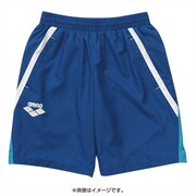 ARN-2302P [ウインドアップハーフパンツ SSサイズ ブルー×ターコ×ホワイト×ホワイト]