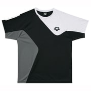 ARN-2305 [Tシャツ Oサイズ ブラック×ホワイト×Dグレイ]