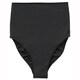 レディースインナーショーツ（ハイウェストタイプ） ARN-3435 （BLK）ブラック Oサイズ [スイミング 水着用 インナーショーツ レディース]