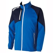 ARN-4300 [Team Wear(チームウェア) クロスジャケット Mサイズ ブルー×ダークネイビー]