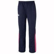 ARN-4301P [Team Wear(チームウェア) クロスロングパンツ Sサイズ ダークネイビー×マゼンタ]