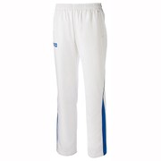 ARN-4301P [Team Wear(チームウェア) クロスロングパンツ SSサイズ ホワイト×ブルー]