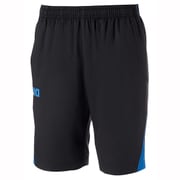 ARN-4302P [Team Wear(チームウェア) クロスハーフパンツ Oサイズ ブラック×ブルー]