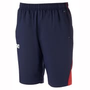 ARN-4302P [Team Wear(チームウェア) クロスハーフパンツ XOサイズ ダークネイビー×レッド]