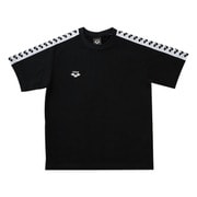 ASP-5112A [チームウェア 半袖Tシャツ Lサイズ ブラック×ホワイト・ブラック]