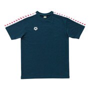 ASP-5112A [チームウェア 半袖Tシャツ Sサイズ ネイビー×ホワイト・レッド]