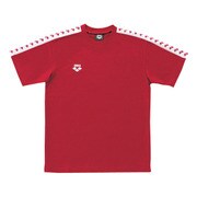 ASP-5112A [チームウェア 半袖Tシャツ Lサイズ レッド×ホワイト・レッド]