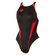 FAR2507WJC [X-パイソン ジュニアスーパーストリーナ レディース 130cm ブラック×レッドR]