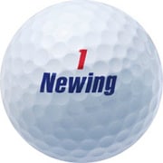 Newing（ニューイング） スーパーソフトフィール ホワイト [ゴルフボール 1スリーブ3球入り]