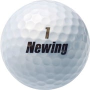 Newing（ニューイング） スーパーソフトフィール パールホワイト [ゴルフボール 1スリーブ3球入り]