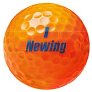 Newing（ニューイング） スーパーソフトフィール スーパーオレンジ [ゴルフボール 1スリーブ3球入り]