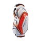 CBG515 WO [BSG キャディバッグ 白/オレンジ]