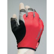 EBK-1202 レッド LL [自転車用半指グローブ]