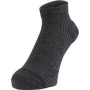 3F93366-CH-S [ゴルフ ショートソックス ユニセックス S 22～24cm チャコールグレー]