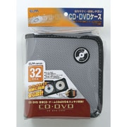 CD・DVDキャリングポーチ 32枚用 シルバー CDKP-32(SL)