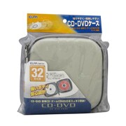 CD・DVDキャリングポーチ 32枚用 シルバー CDKE-32(SL)
