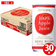 アップル100％185g ×30本 [果実果汁飲料]