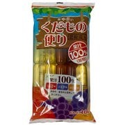 限定 くだもの便り 果汁100％ 63ml 10本 [菓子 1袋]