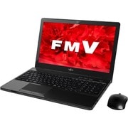 LIFEBOOK AH53/U 15.6型ワイド液晶/HDD1TB/ブルーレイディスクドライブ/Windows 8.1 Update 64ビット版/シャイニーブラック FMVA53UB