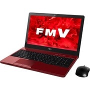 LIFEBOOK AH53/U 15.6型ワイド液晶/HDD1TB/ブルーレイディスクドライブ/Windows 8.1 Update 64ビット版/ルビーレッド FMVA53UR