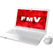 LIFEBOOK AH45/U 15.6型ワイド液晶/HDD1TB/ブルーレイディスクドライブ/Windows 8.1 Update 64ビット版/アーバンホワイト FMVA45UWP