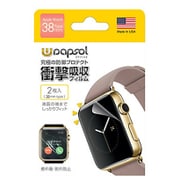 WPIWC-38 [Apple Watch液晶画面 衝撃吸収フィルム 38mm用 2枚セット]