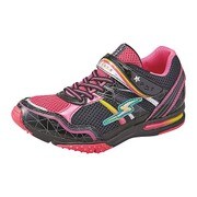 ジュニアスニーカー パワーバネW(ダブル)搭載 女児向け 24.0cm ブラック SS J581