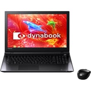 dynabook T75/RB 15.6型ワイド/HDD1TB/ブルーレイディスクドライブ/Windows 8.1Update 64ビット/ハイレゾ音源対応/プレシャスブラック PT75RBP-HHA