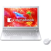 dynabook T55/RWD 15.6型ワイド/HDD1TB/ブルーレイディスクドライブ/Windows 8.1Update 64ビット/ハイレゾ音源対応/リュクスホワイト/ヨドバシカメラオリジナル PT55RWX-BHAD