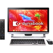 dynabook D81/SB タッチパネル付き21.5型ワイド/HDD3TB/Blu-rayDiscドライブ/Windows 8.1 Update 64ビット/ハイレゾ音源対応/プレシャスブラック PD81SBP-HHA
