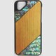 NBIPH6-BY318SCB [iPhone 6 4.7インチ用ケース iP6WOODCASE318SCBシェルミックス]