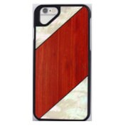NBIPH6-BY318SRB [iPhone 6 4.7インチ用ケース iP6WOODCASE318SRBシェルミックス]